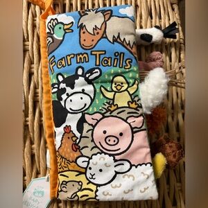 Jellycat Farm Tails book